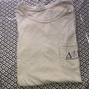Delta Phi Epsilon Sorority Comfort Colors tee